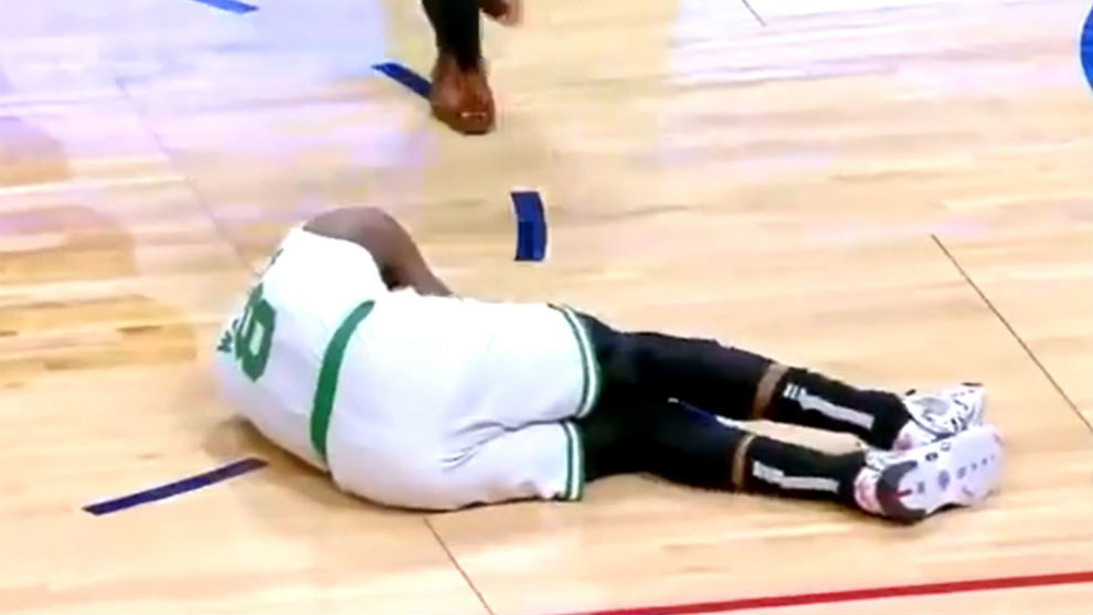 La imagen que congel a la NBA: el golpe en la cabeza que dej KO a Kemba Walker