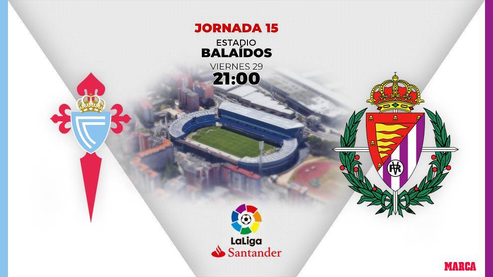 Celta - Valladolid: horario y dnde ver en television hoy el partido...