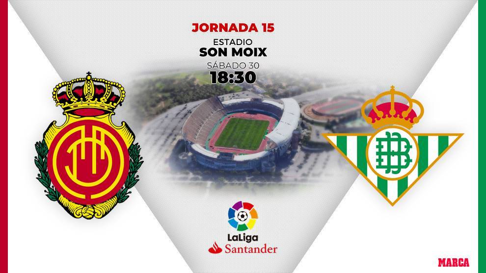 Mallorca - Betis | 30 de noviembre a las 18.30 horas