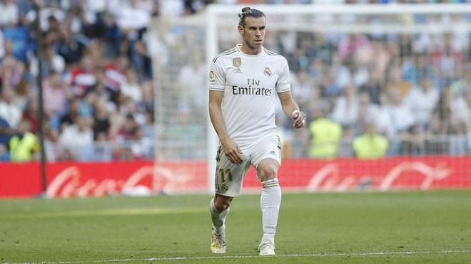 Gareth Bale, durante un partido de la presente temporada.
