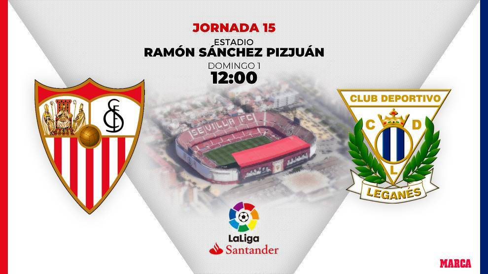 Sevilla - Legans: horario y dnde ver en television hoy el partido...