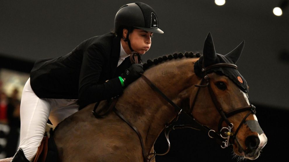 Pilar Cordn, durante el IFEMA Madrid Horse Week.