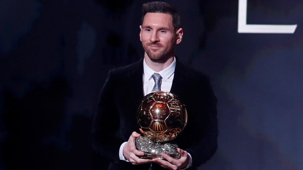 Lionel Messi gana su sexto Balón de Oro