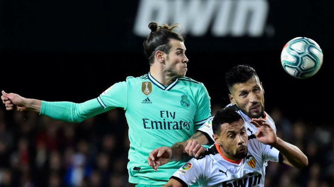 Gareth Bale, en Mestalla