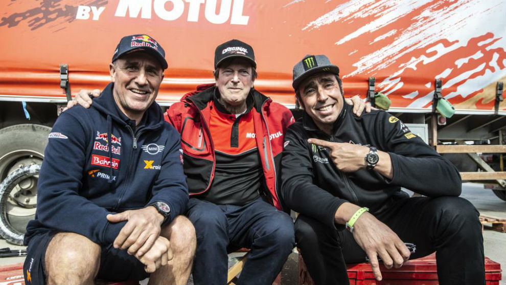 Peterhansel, Auriol y Nani Roma, únicos tres pilotos ganadores en...
