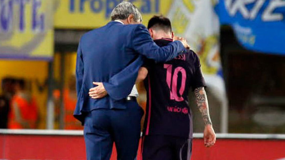 FC Barcelona: El día que Quique Setién conoció a Messi | Marca.com