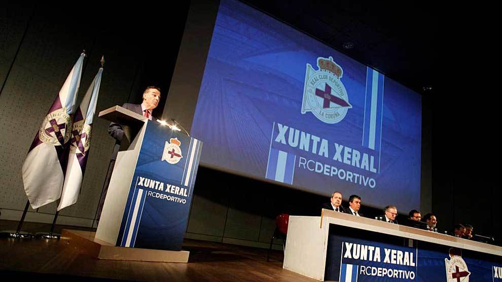 Fernando Vidal se dirige a la Asamblea de Accionistas como nuevo...