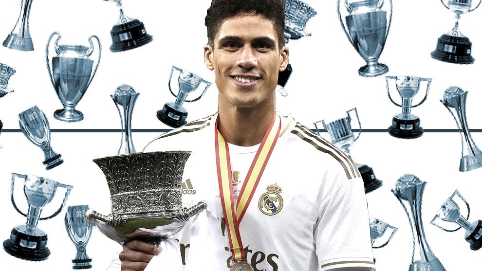 Real Madrid: Varane has won 17 trophies at just 26 years of age | MARCA ...