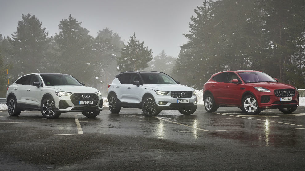 Jaguar E-Pace, Volvo XC40 y Audi Q3: no te dejarán frío