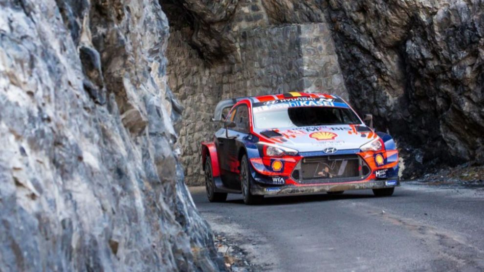 Thierry Neuville Rally Montecarlo 2020