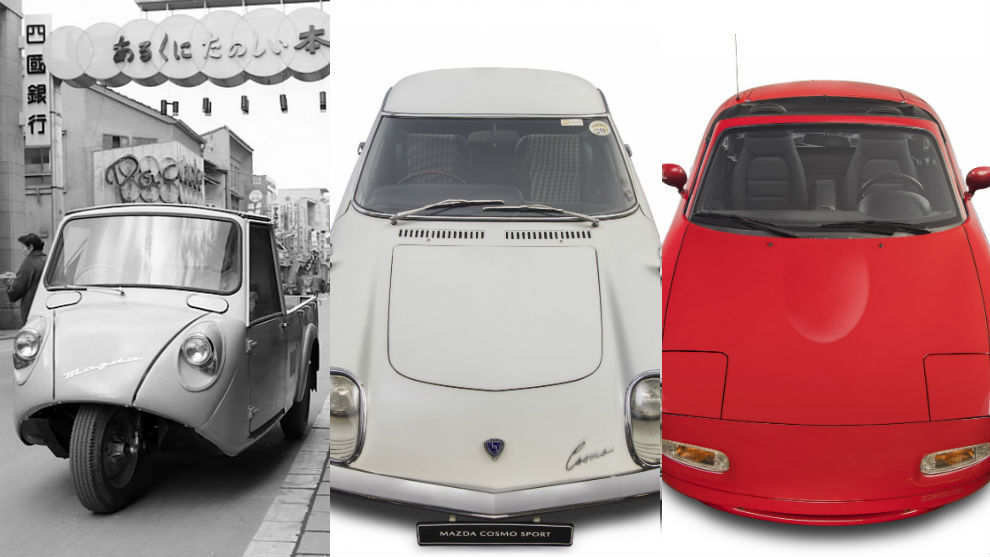 Los 100 años de Mazda en imágenes