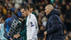 Bale y Zidane en un partido de esta temporada