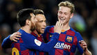 Messi, Arthur y De Jong