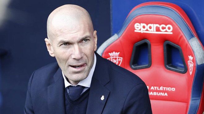 Zidane, en El Sadar.