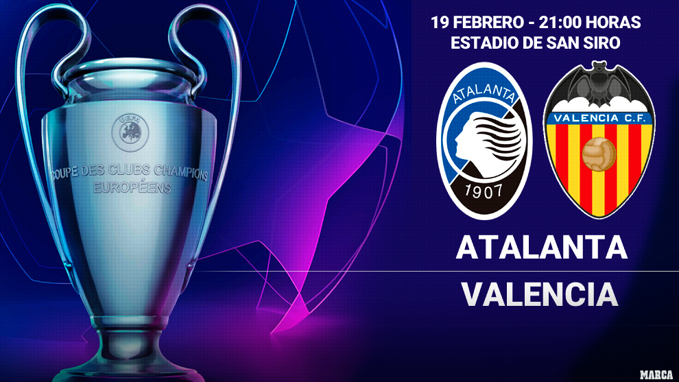 Atalanta - Valencia: horario y dnde ver por television el partido de...