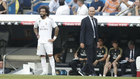 Marcelo y Zidane, durante un partido de la presente temporada.