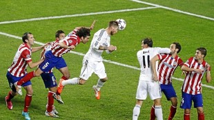 El gol de Ramos en Lisboa
