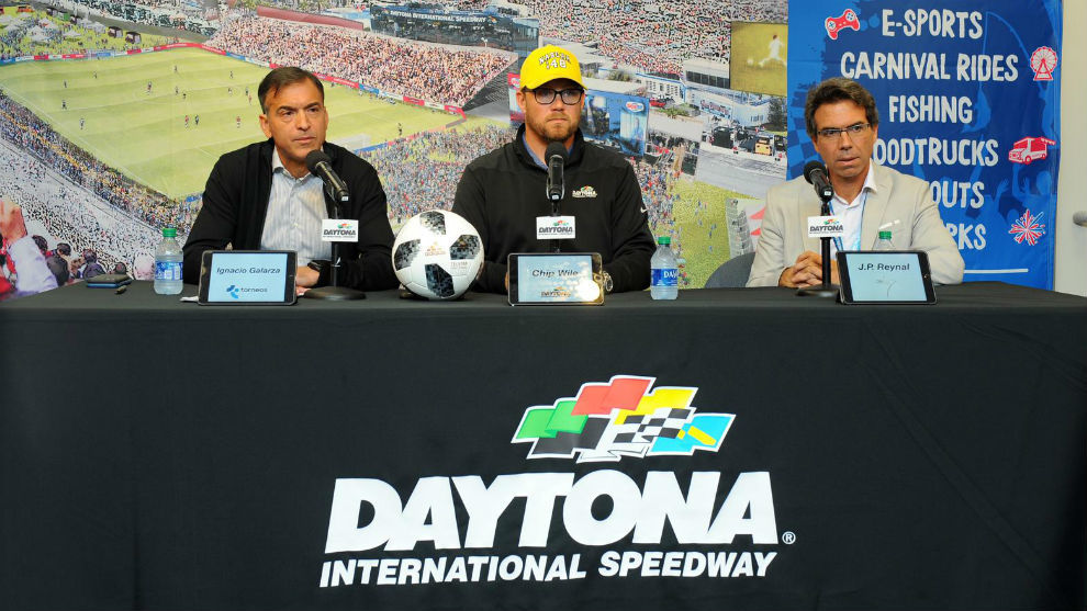 Ignacio Galarza (TyC), Chip Wile (Daytona) y Reynal, catalizador de la...