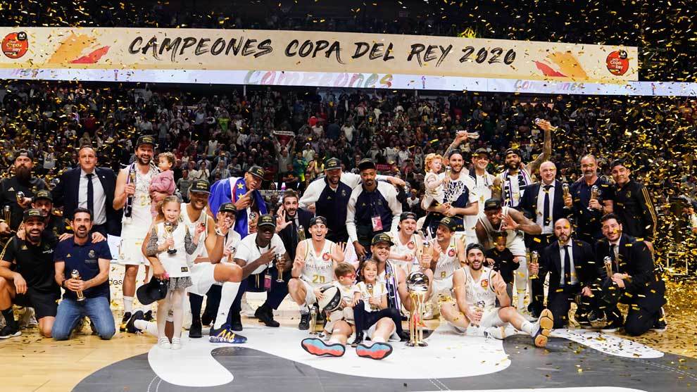 homosexual Sombreado Presentador Final Copa del Rey de Baloncesto 2020: El Real Madrid recupera la corona de  la Copa al ritmo de un huracán llamado Campazzo | Marca.com