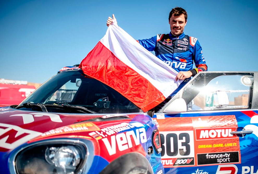 Przygonski tiene un cuarto puesto como mejor resultado en el Dakar. 