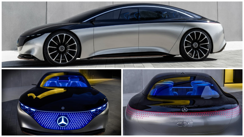 Mercedes-Benz Vision EQS: así es la berlina eléctrica de la estrella