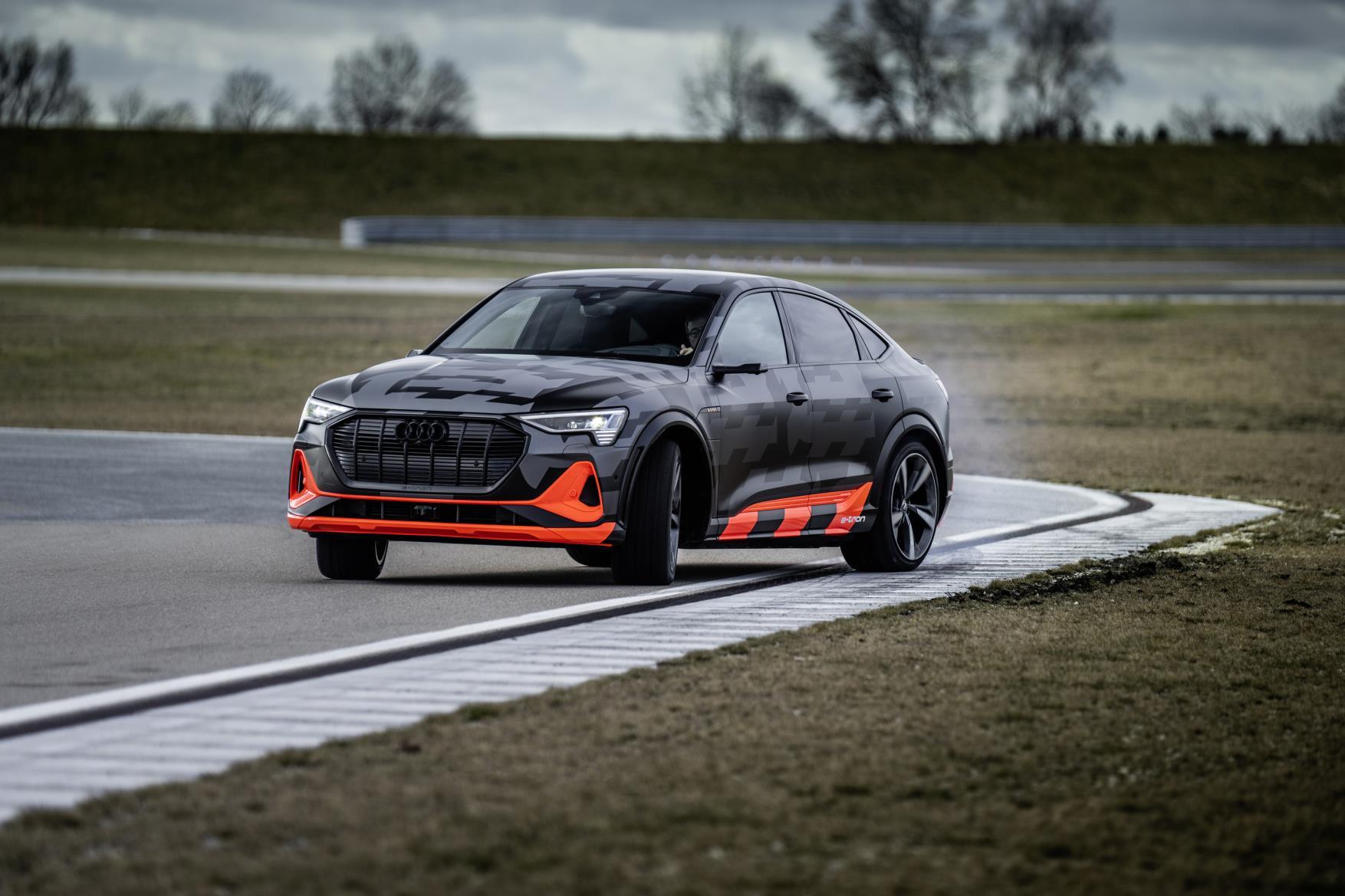 e-tron S: tres motores y 503 CV para los deportivos elctricos de Audi