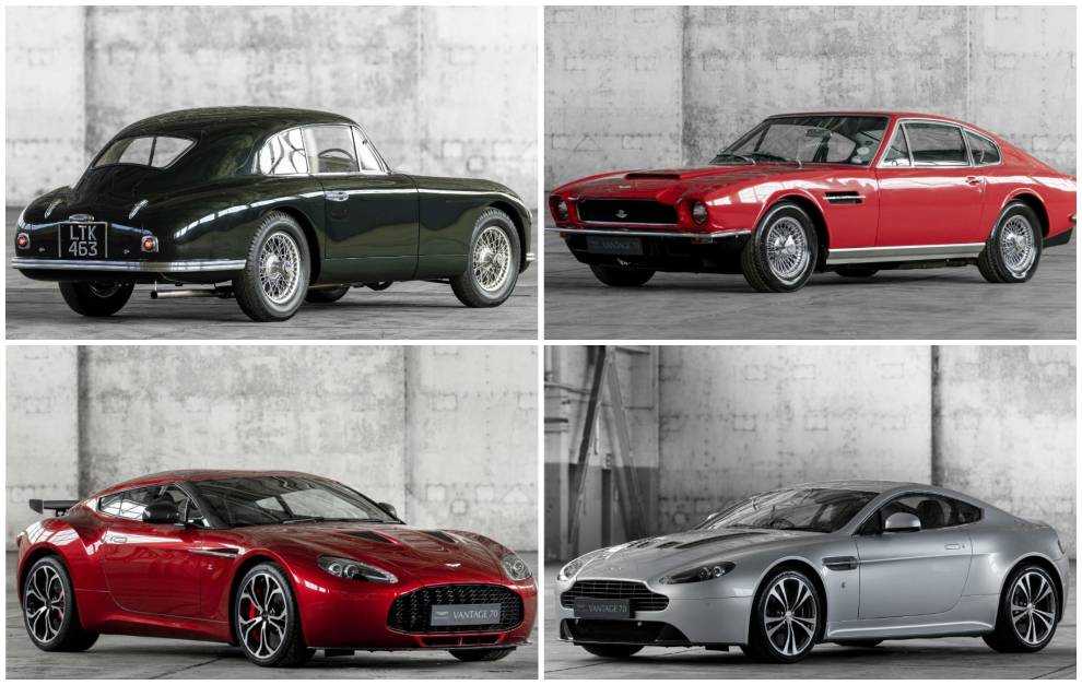 Aston Martin Vantage: 70 años de lujo y deportividad en imágenes