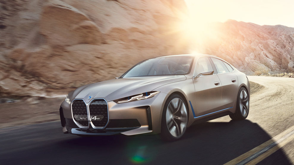 BMW i4 Concept: un coup de cuatro puertas con mucha 'chispa'