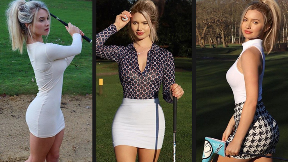 Golf: The top photos of model, influencer and golfer Lucy Robson - Lucy Rob...