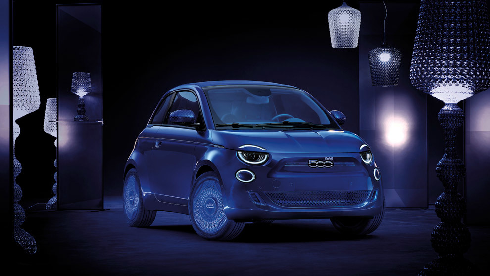 Armani, Bvlgari y Kartell reinterpretan el Fiat 500 con creaciones únicas