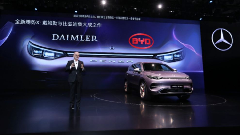 BYD es socio del grupo Daimler en China.