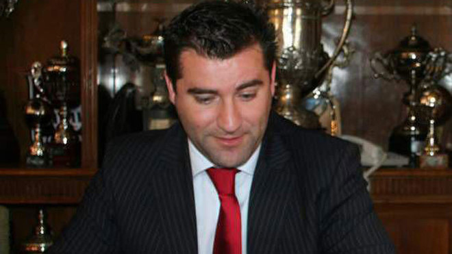 Paco Sanz during his time as president of Granada