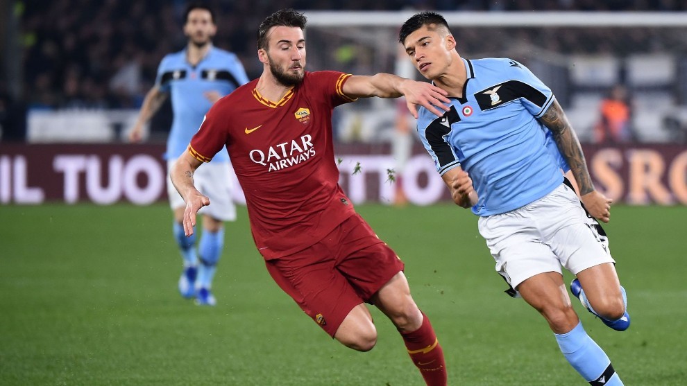 Un partido entre la Roma y la Lazio