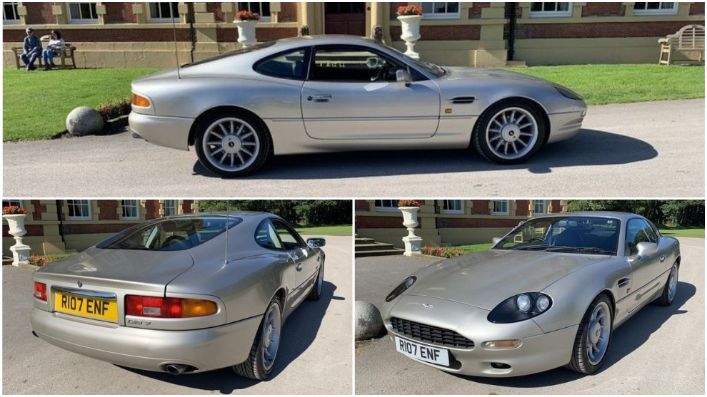 Un famoso futbolista se regaló este Aston Martin DB7 para celebrar un triplete