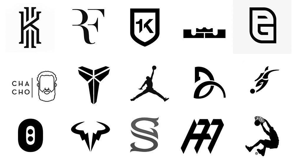 Polémica con el nuevo logo de Trae Young, ¿podrías reconocer todos los de estos deportistas?