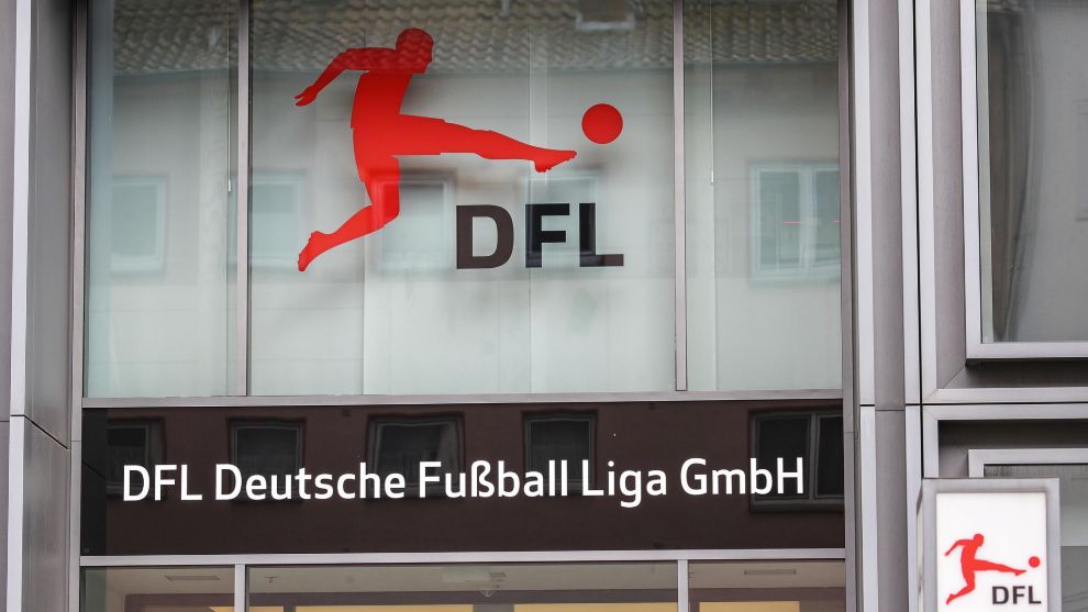 La sede de la Bundesliga en Frankfurt.