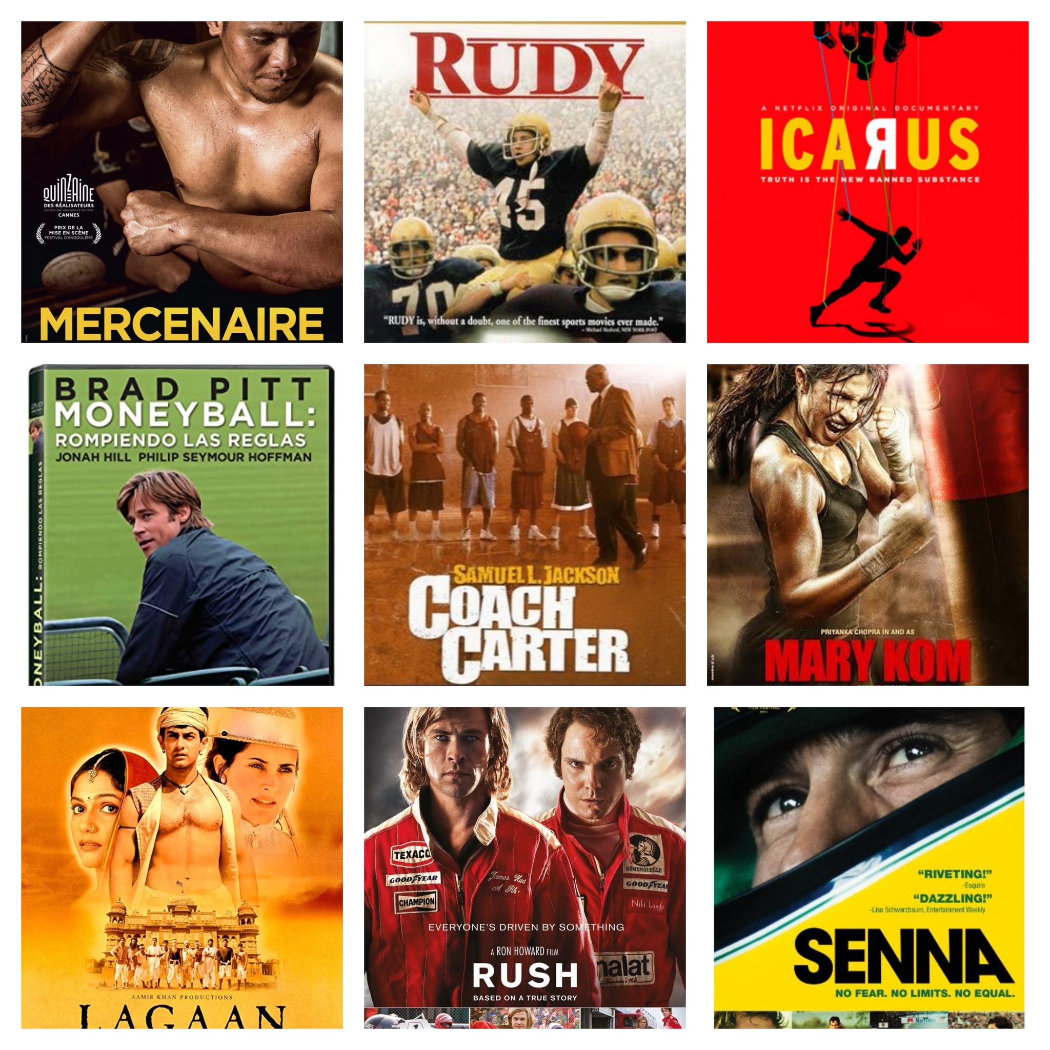 Las mejores películas de Netflix para celebrar el Día del Deporte