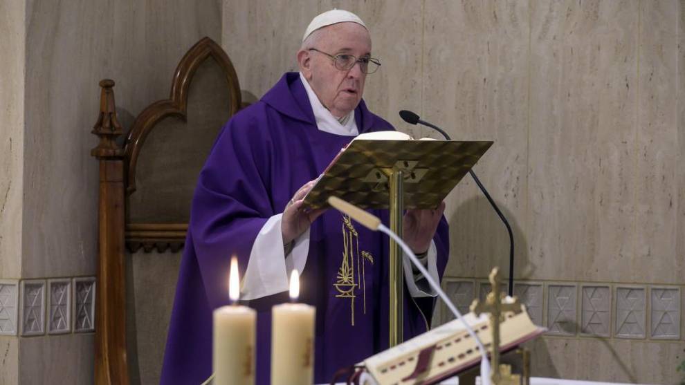 Misa de Jueves Santo del Papa Francisco, los Santos Oficios en directo