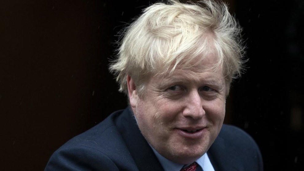 El primer ministro de Reino Unido Boris Johnson (55 aos).