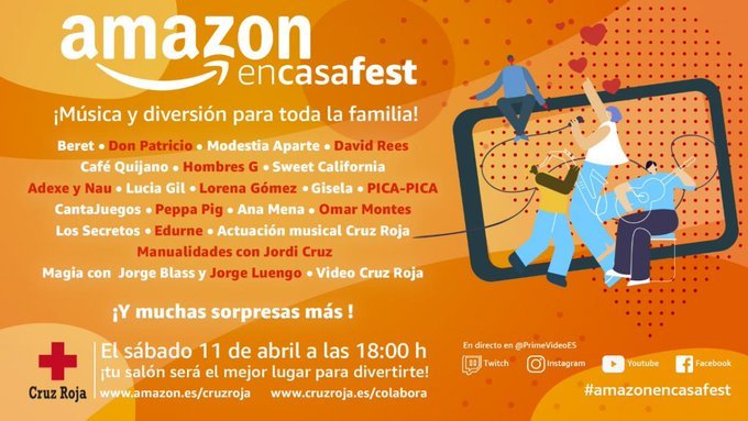 Amazon en Casa Fest en directo
