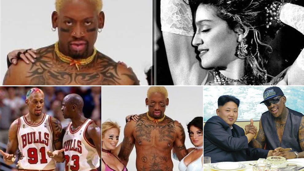 Dennis Rodman will go down as the most controversial player in basketball&a...