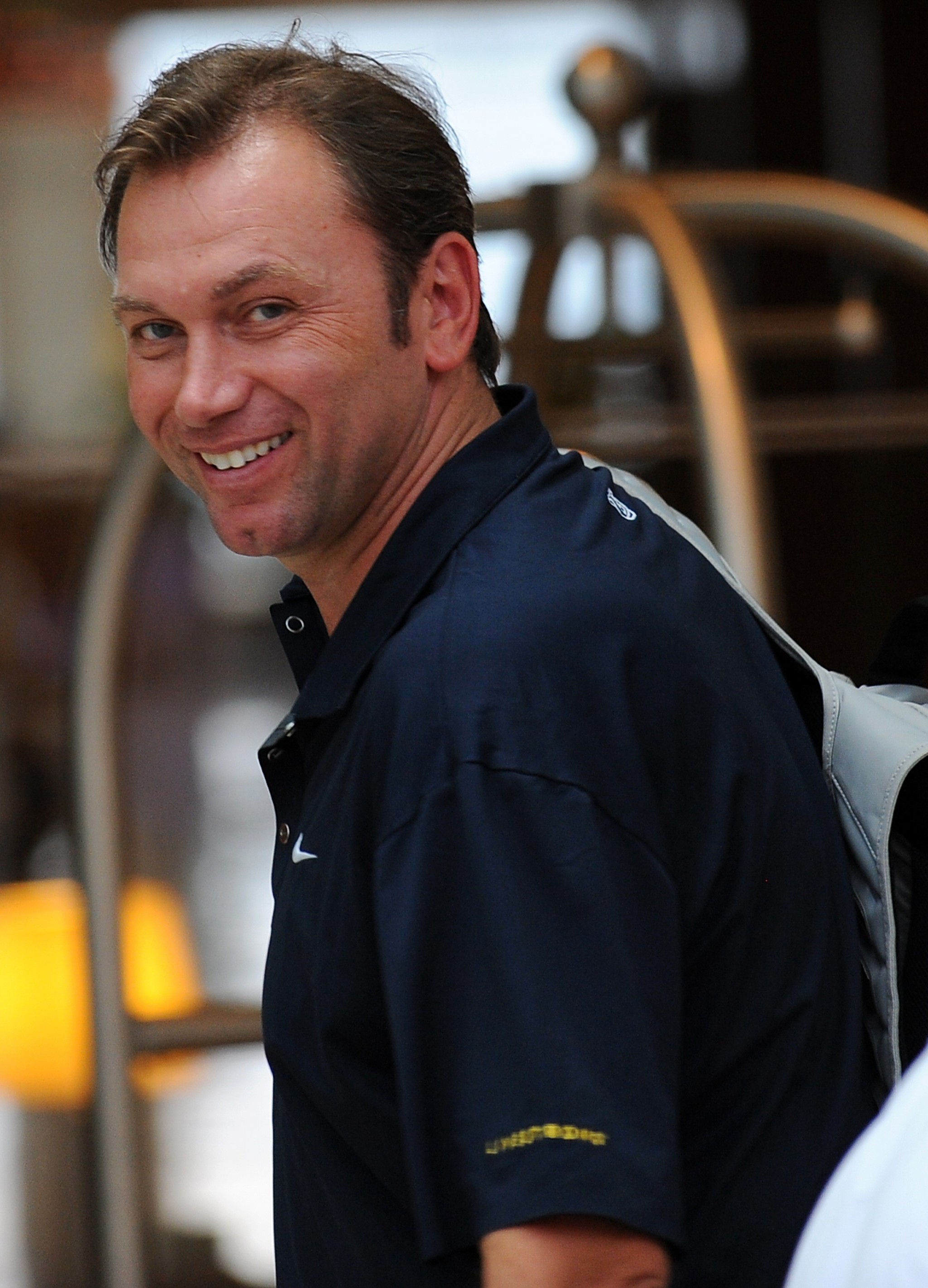 Kazakh cycling team Astana (AST)s manager Johan lt;HIT gt;Bruyneel lt;/HIT gt; arrives at the hotel hosting his cycling team on July 1, 2009 in the principalty of Monaco, three days ahead of the start of the 96th edition of the Tour de France cycling race. 2009 Tour de France will cover 21 stages (10 flat stages, 8 mountains, 2 individual time trials as well as one team time trial) before it ends 3.500 km later in Paris on July 26. AFP PHOTO LIONEL BONAVENTURE