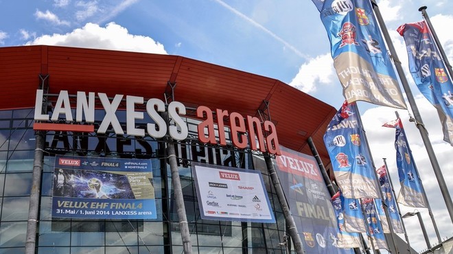 El Lanxess Arena de Colonia, sede de la Final 4 masculina de la...