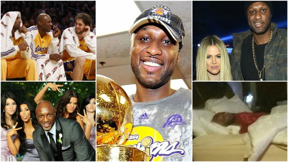 Lamar Odom&apos;s rise to glory was followed by a huge downfall whi...