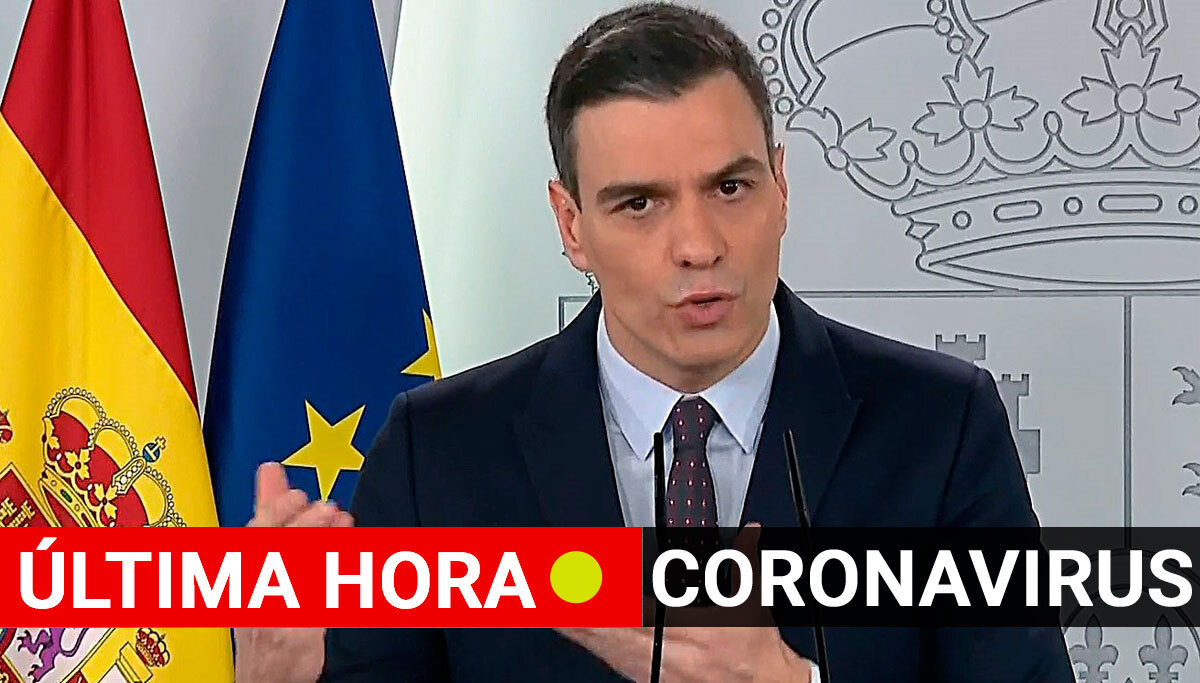 Coronavirus Espaa ultima horaPedro Sanchez, presidente del gobierno,...