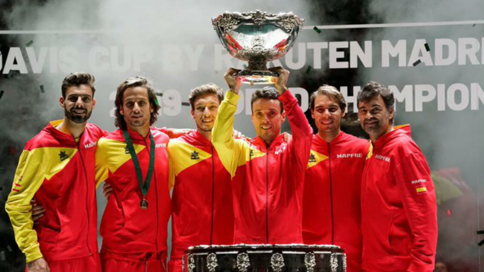 El equipo espaol que gan la Copa Davis en Madrid