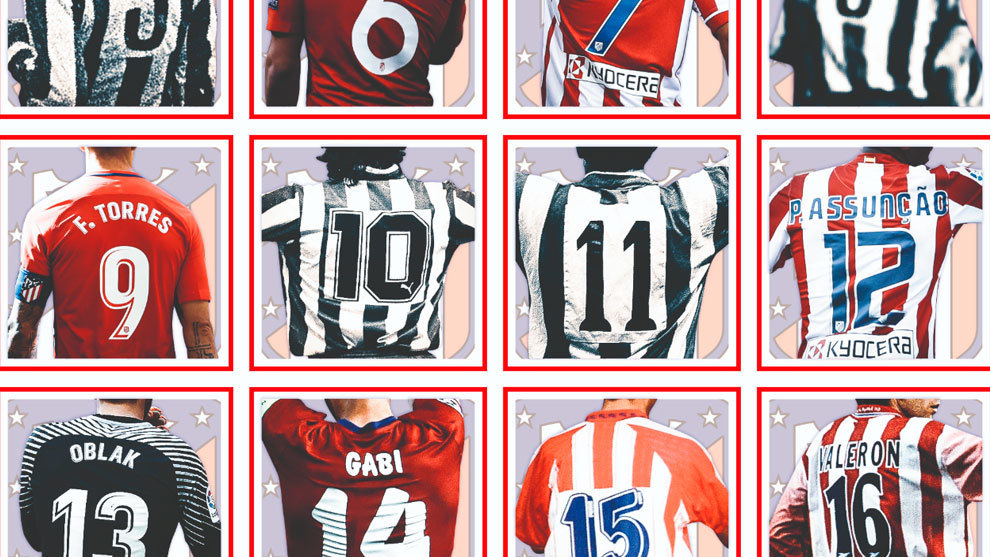 Del 1 al 23: elegidos los dorsales de leyenda del Atlético de Madrid