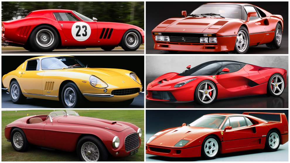 Los mejores Ferrari de la historia: elige tu 'cavallino' favorito