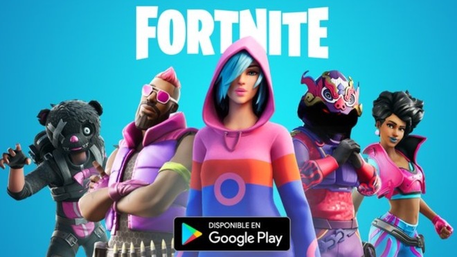 Fortnite disponible en Androit.