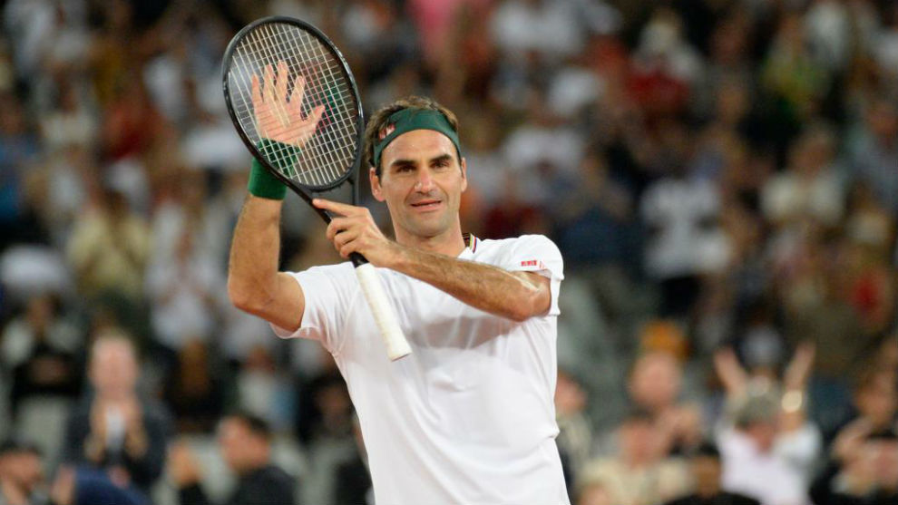 Roger Federer, en un partido.